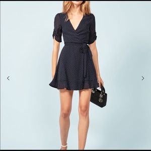 Reformation Monica Wrap Dress